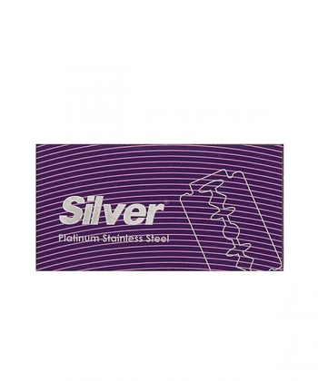 تیغ یدک سنتی سیلور Silver بسته 10 عددی