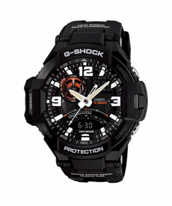 ساعت مچی عقربه ای چپ دست مردانه کاسیو Casio مدل GA-1000-1ADR