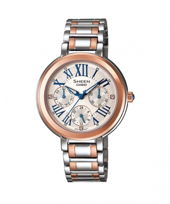 ساعت مچی عقربه ای زنانه کاسیو Casio مدل SHE-3034SG-7AUDR