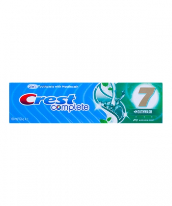 خمیر دندان+دهان شویه کرست Crest مدل C7 حجم 100 میلی لیتر