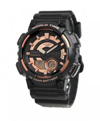 ساعت  مچی عقربه ای مردانه کاسیو Casio مدل AEQ-110W-1A3VDF