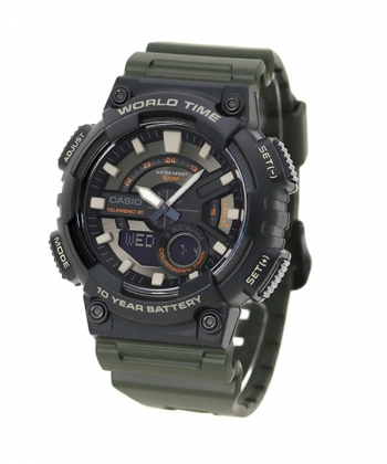 ساعت مچی عقربه ای مردانه کاسیو Casio مدل AEQ-110W-3AVDF