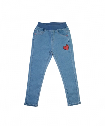شلوار جین دخترانه کمرکشی جین وست Jeanswest