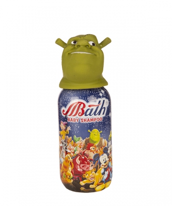شامپو بچه عروسکی بس Bath مدل شرک حجم 250 میلی لیتر
