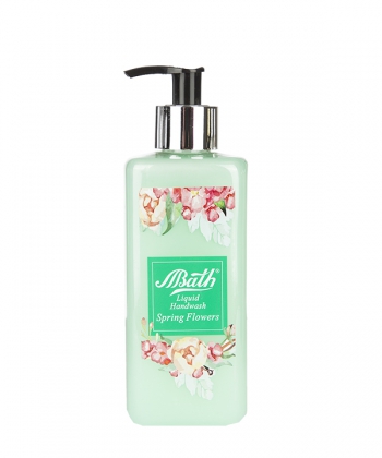 مایع دستشویی سوپرفاین بس Bath مدل گل های بهاری وزن 500 گرم