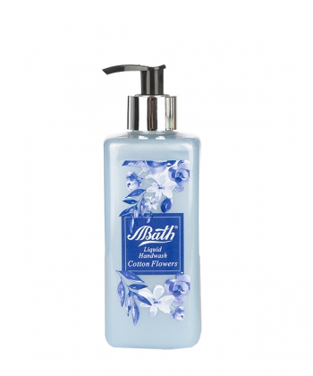 مایع دستشویی سوپرفاین بس Bath مدل گل های پنبه ای وزن 500 گرم