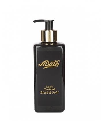مایع دستشویی مکعبی مشکی طلایی بس Bath وزن 500 گرم