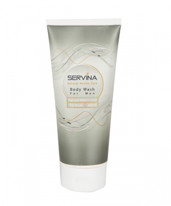 شامپو بدن مخصوص آقایان سروینا Servina مدل Natural حجم 200 میلی لیتر