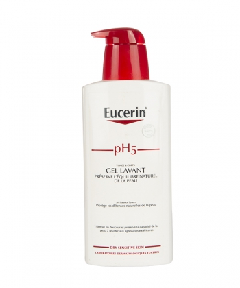 ژل پاک کننده صورت و بدن اوسرین Eucerin مدل PH5 Protection حجم 400 میلی لیتر
