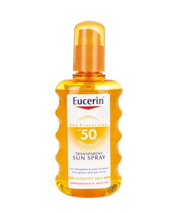 اسپری ضد آفتاب اوسرین Eucerin Sun Protection SPF50 حجم 200 میلی لیتر