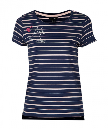 تیشرت نخی زنانه راه راه جین وست Jeanswest