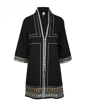 مانتو غزن دار جوتی جینز Jooti Jeans