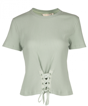 تیشرت زنانه طرح راه راه جین وست Jeanswest
