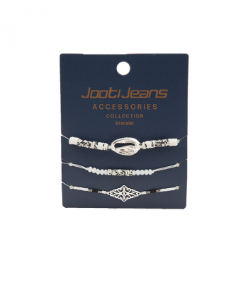 دستبند سه ردیفه زنانه جوتی جینز Jooti Jeans