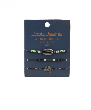 دستبند زنانه مهره جوتی جینز Jooti Jeans