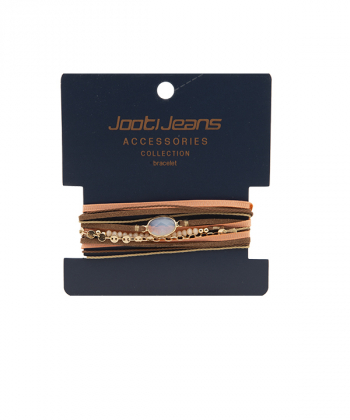 دستبند زنانه جیر و کریستال جوتی جینز Jooti Jeans