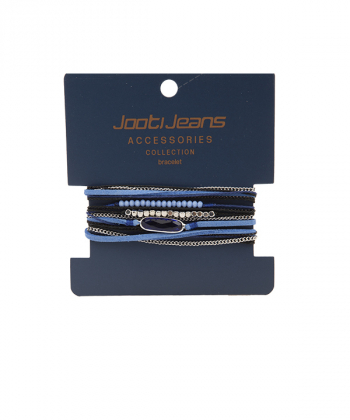 دستبند چند دور پیچ زنانه جوتی جینز Jooti Jeans