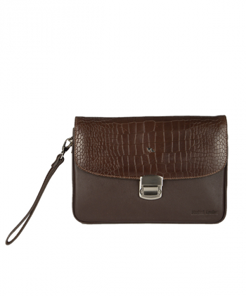 کیف پاسپورتی مردانه چرم مشهد Mashhad leather مدل P5522-089