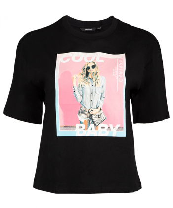 تیشرت زنانه یقه گرد جین وست Jeanswest
