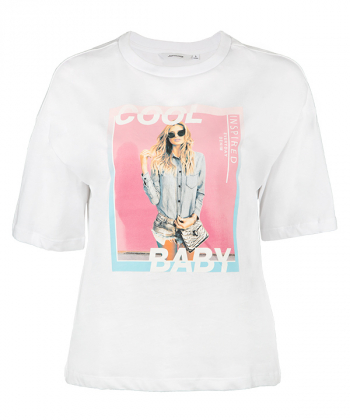 تیشرت زنانه یقه گرد جین وست Jeanswest