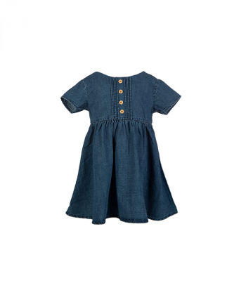 پیراهن جین دخترانه آستین کوتاه جین وست Jeanswest