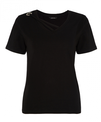 تیشرت زنانه یقه هفت جین وست  Jeanswest