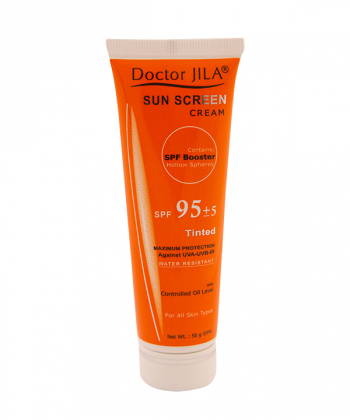 کرم ضدآفتاب SPF95 رنگی دکتر ژیلا Dr. Jila وزن 50 گرم