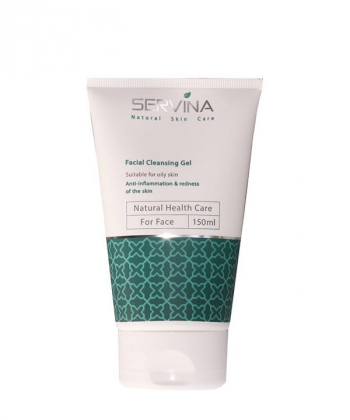 ژل شستشو صورت سروینا Servina مدل Facial Cleansing Gel حجم 150 میلی لیتر