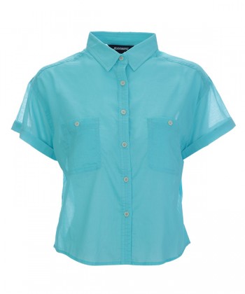 شومیز کوتاه زنانه جین وست
