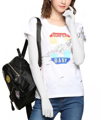 تیشرت طرح دار زنانه جین وست Jeanswest