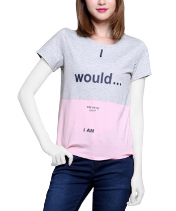 تیشرت دو رنگ زنانه جین وست Jeanswest