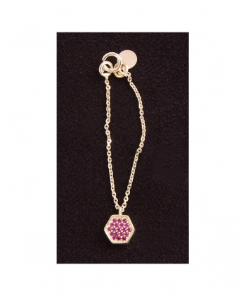 آویز ساعت طلا 18 عیار روناش مدل RP210