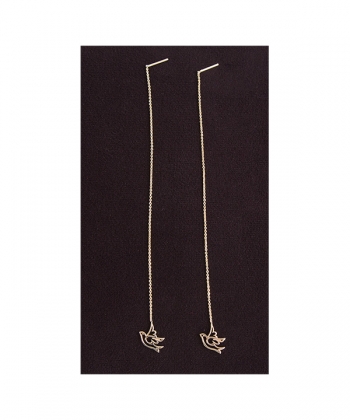 گوشواره  طلا 18 عیار روناش مدل RP011