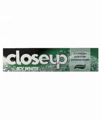 خمیر دندان کلوز آپ Close up مدل Icy White Menthol Burst حجم 125 گرم