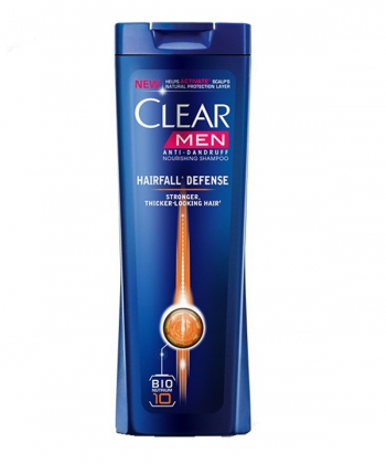 شامپو ضد شوره مردانه کلیر مدل Hair Fall Defense حجم 200 میلی لیتر