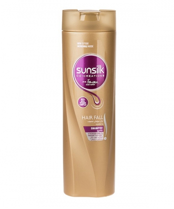 شامپو موهای شکننده و ضعیف سان سیلک Sunsilk مدل Hair Fall حجم 350 میلی لیتر