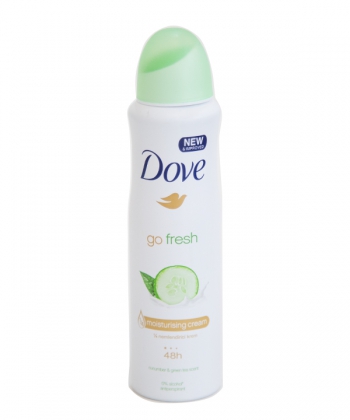 اسپری ضد تعریق زنانه داو Dove مدل Go Fresh حجم 150 میلی لیتر
