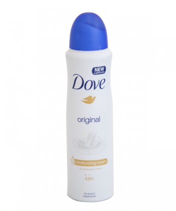اسپری ضد تعریق زنانه داو Dove مدل Original حجم 150 میلی لیتر