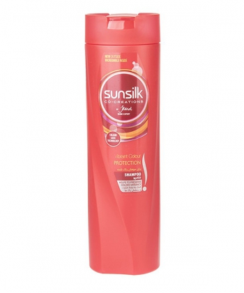 شامپو سان سیلک sunsilk مدل Vibrant Color Protection حجم 350 میلی لیتر
