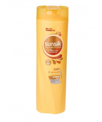 شامپو موهای خشک سان سیلک Sunsilk مدل  Soft And Smooth حجم 350 میلی لیتر