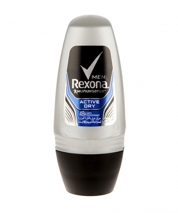 رول ضد تعریق مردانه رکسونا Rexona مدل Active Dry حجم 50 میلی لیتر
