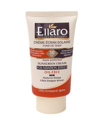 کرم ضد آفتاب رنگی الارو مدل SPF30 Foundation Effect حجم 40 میلی لیتر-بژ طبیعی