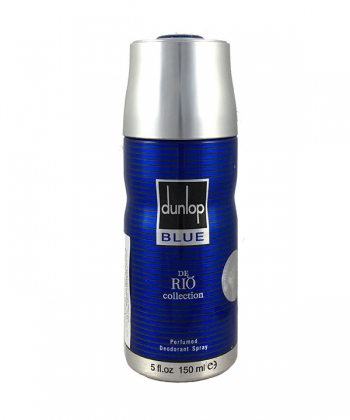 اسپری مردانه ریو کالکشن Rio Collection مدل Dunlop Blue حجم 150 میلی لیتر
