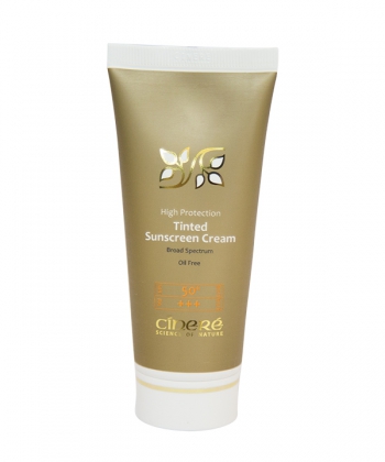 کرم ضد آفتاب رنگی سینره Cinere SPF50 حجم 65 میلی لیتر
