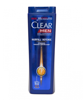شامپو ضد شوره کلیر Clear مدل Hairfall Defense حجم 400 میلی لیتر