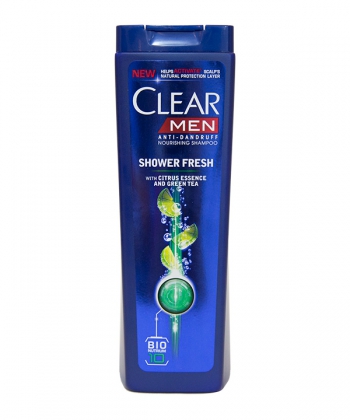 شامپو ضد شوره مردانه کلیر Clear مدل Shower Fresh حجم 400 میلی لیتر