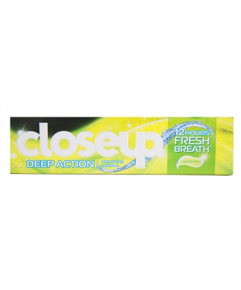 خمیر دندان کلوز آپ Close Up مدل Lemon Mint وزن 125 گرم