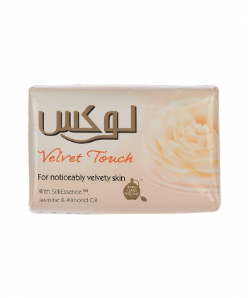 صابون لوکس Lux مدل Velvet Touch وزن 125 گرم