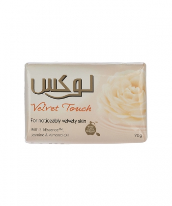 صابون لوکس Lux مدل Velvet Touch وزن 90 گرم