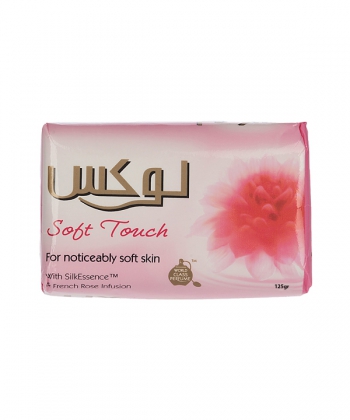 صابون لوکس Lux مدل Soft Touch وزن 125 گرم